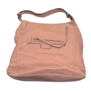 Gussaci Blush Pink Handbag Tote EUC Vegan Leather New with Tags